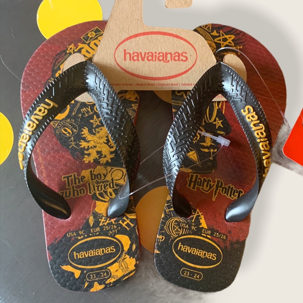 Harry Potter Havaianas Flip Flop USA 9C EUR 25/26